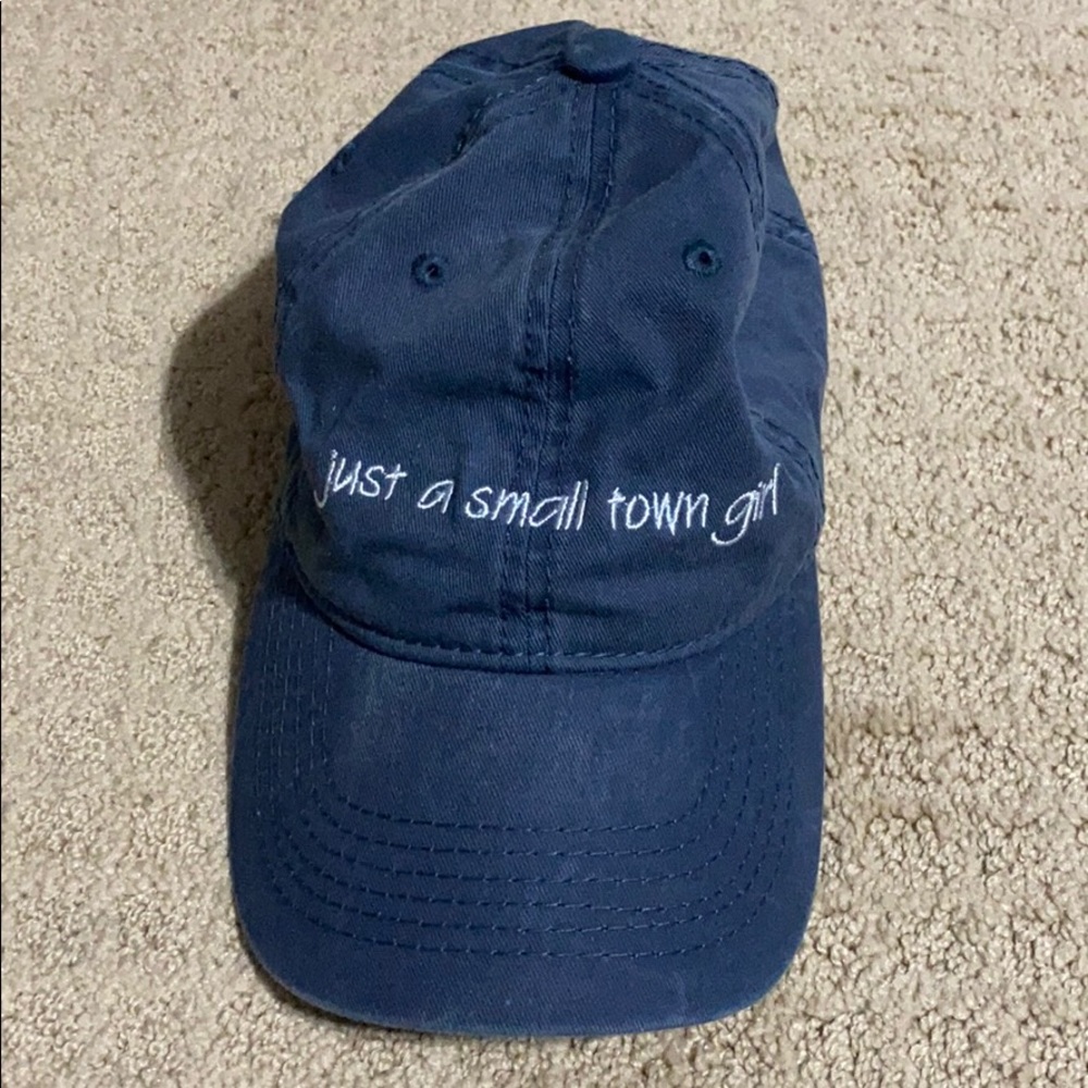 Just a small town girl hat